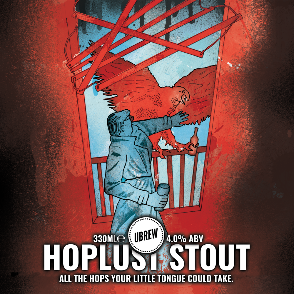 Hoplust India Stout by UBREW
